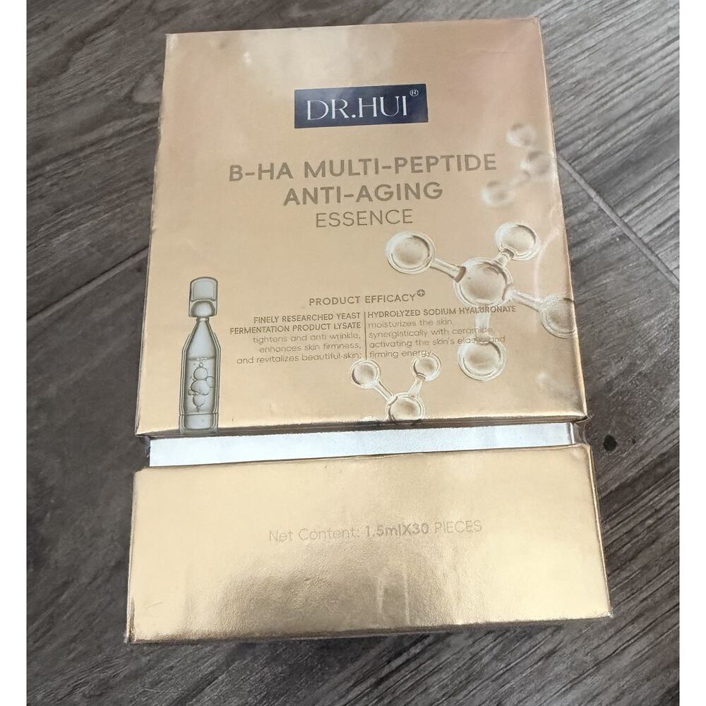 Anbiser B-HA Multi-peptide Anti-aging Essence 45 MLS 1.5 ML Individual Ampules